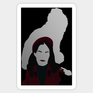 Marisa Coulter ft. the golden monkey | His Dark Materials Sticker